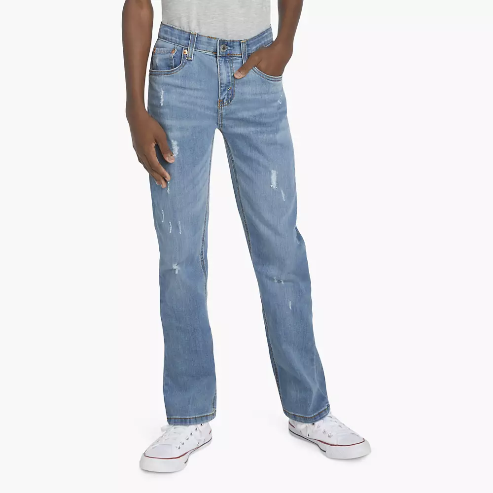 Levi s 514 Straight Fit Performance Jeans Big Boys 8-20